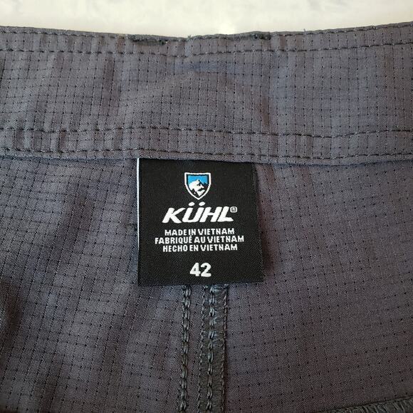 KUHL Upriser ~10" Cargo Shorts #5280 in Medium Dark Gray Men's Size 42 - Picture 2 of 12
